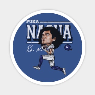 Puka Nacua Los Angeles R Cartoon Magnet